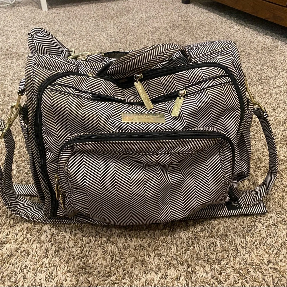 Jujube Queen of the Nile Diaper Bag with added accessory bag
